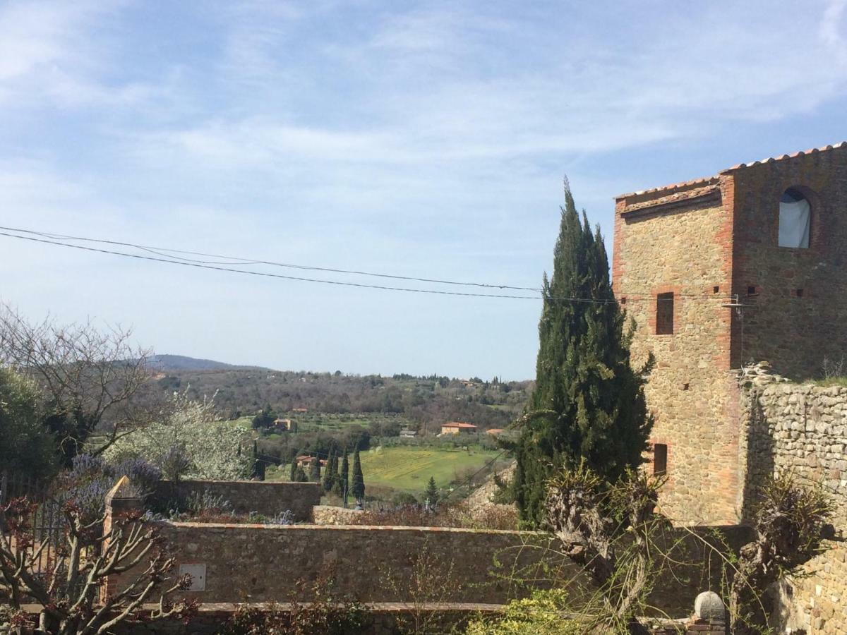 Mansarda Degli Ulivi Apartment Rigomagno Bagian luar foto